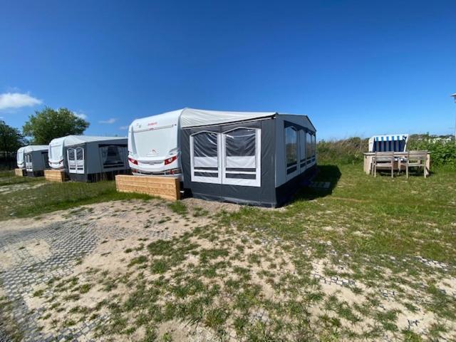 Wohnwagenvermietung Camping-Sylt / Morsum Экстерьер фото